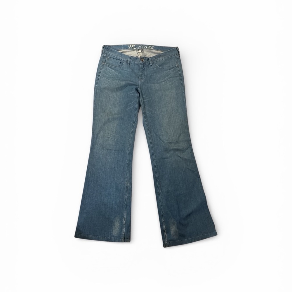Madewell Flare Jeans Size 31 Medium Wash Denim Mid Rise